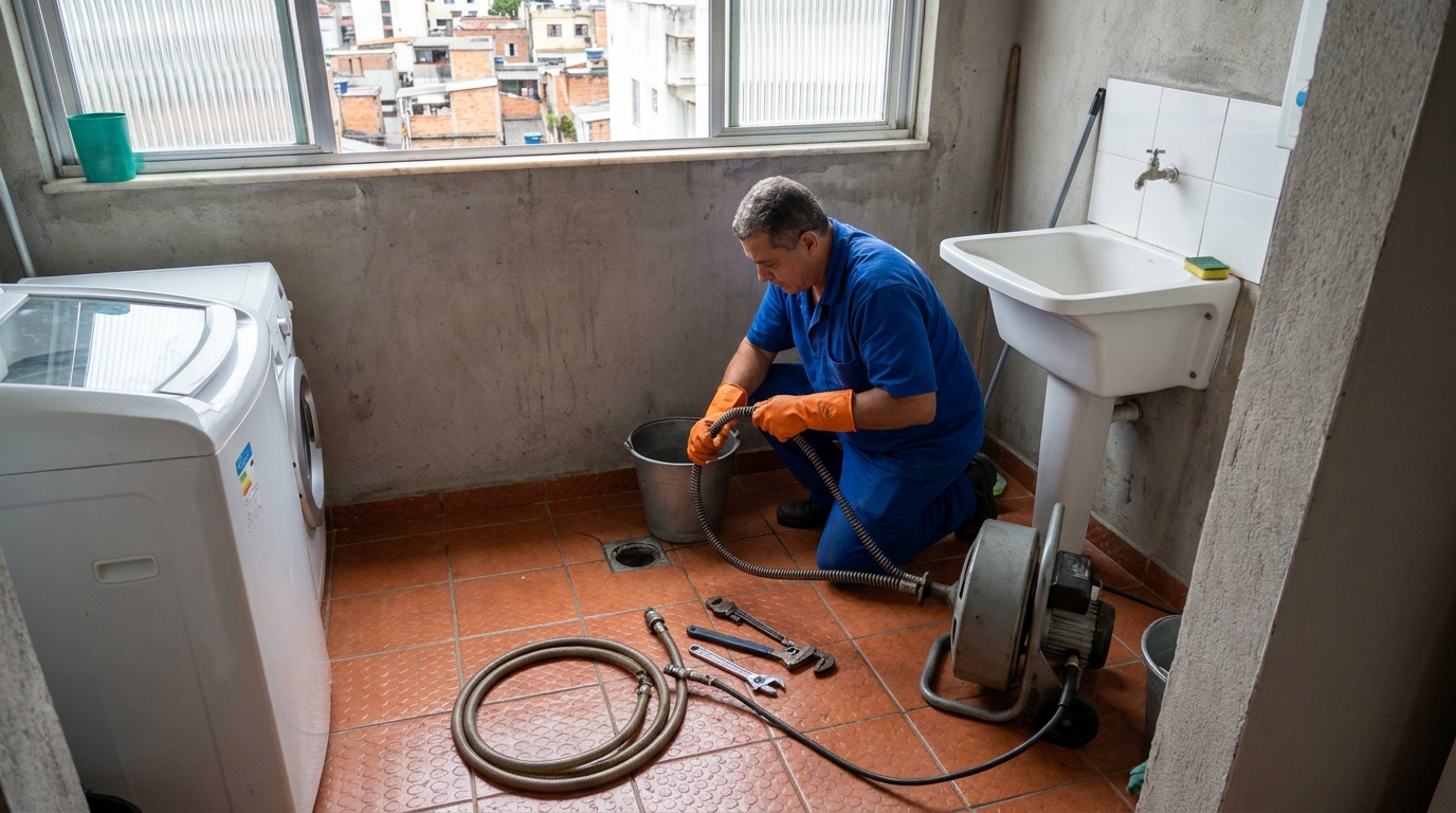 Limpeza Profunda de Ralos na CECAP, Piracicaba‑SP